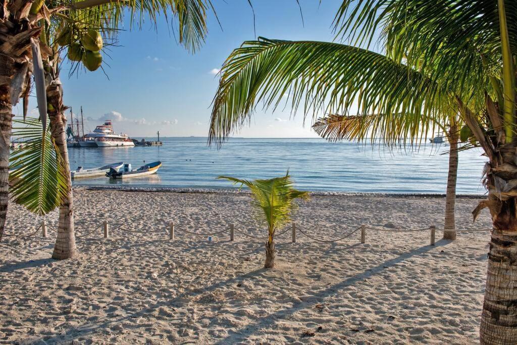 Amara, Depa Con Vista Al Mar Cancún Exterior foto