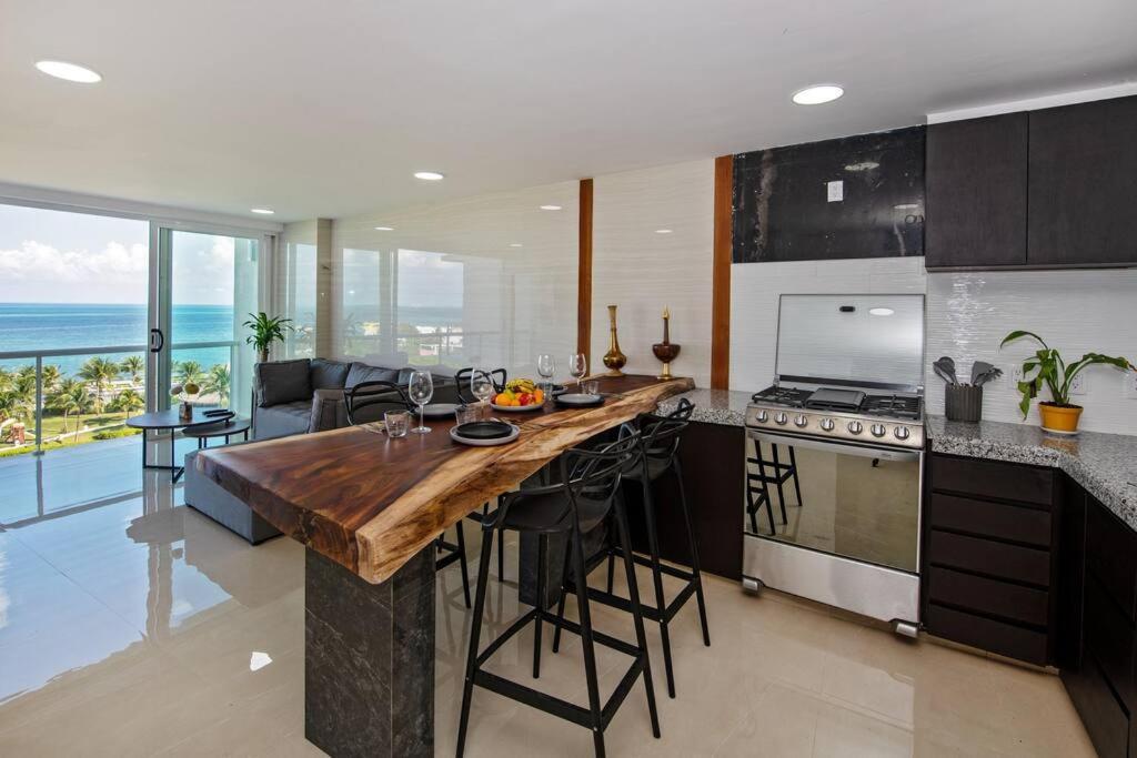 Amara, Depa Con Vista Al Mar Cancún Exterior foto