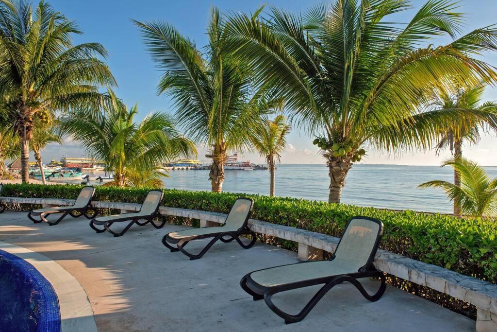 Amara, Depa Con Vista Al Mar Cancún Exterior foto
