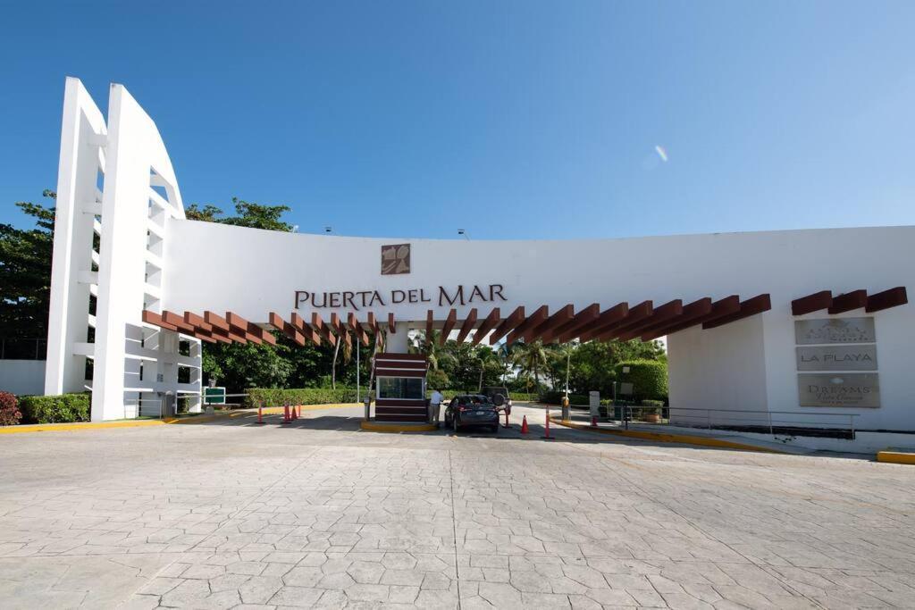Amara, Depa Con Vista Al Mar Cancún Exterior foto