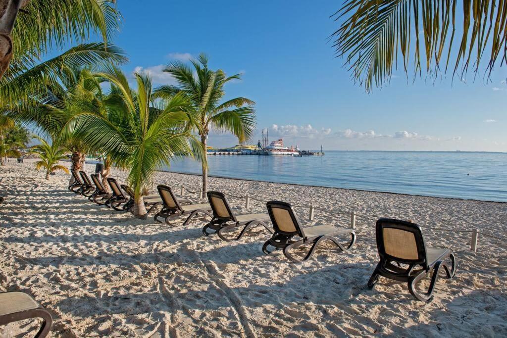 Amara, Depa Con Vista Al Mar Cancún Exterior foto